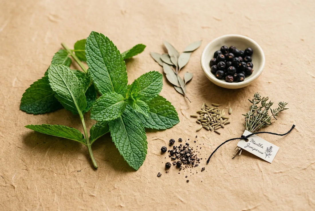 Natural mint botanicals used in nootropic supplements