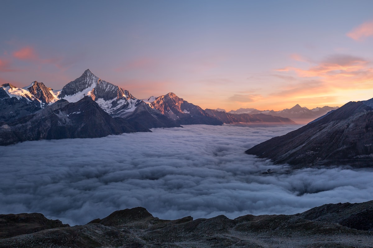 Mountain landscape where Rhodiola rosea grows wild