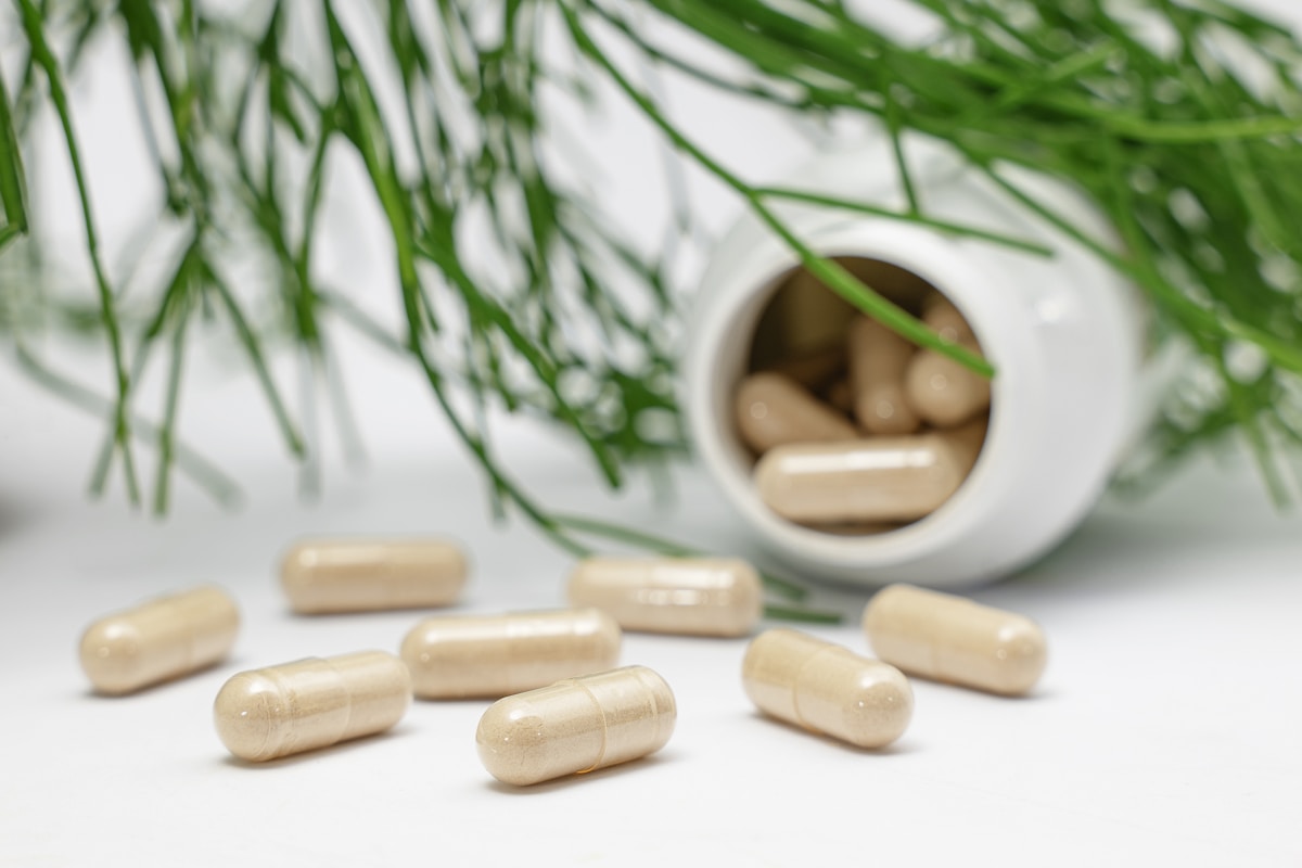 Assorted vitamin and supplement capsules