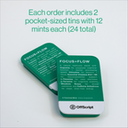 FOCUS+FLOW pocket-sized energy supplement lifestyle