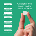 FOCUS+FLOW clean energy and focus supplement packet